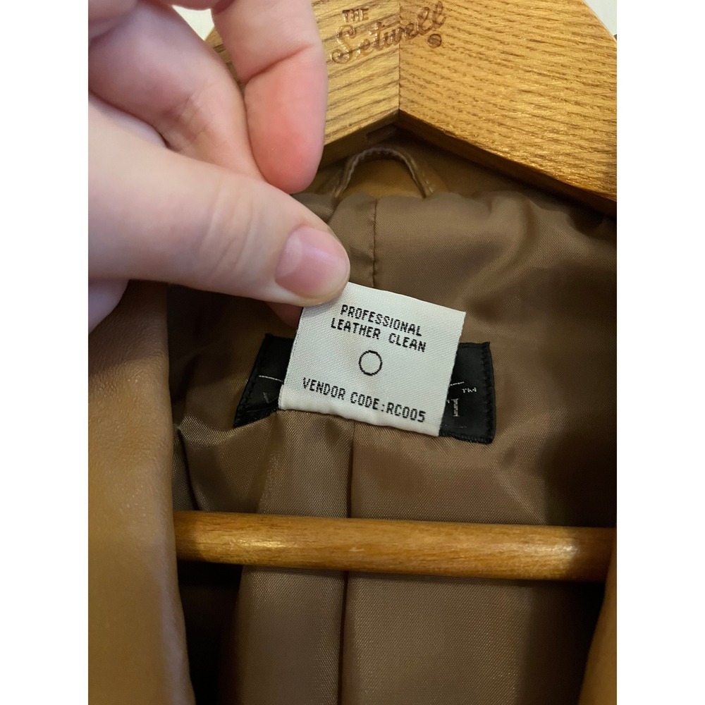 Vintage Via Accenti Leather Jacket - Picture 4 of 8